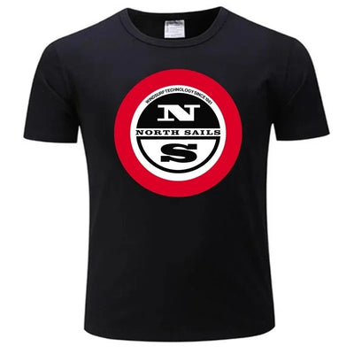 North Sails Men Women Tee Summer Cotton Tshirt Oversize